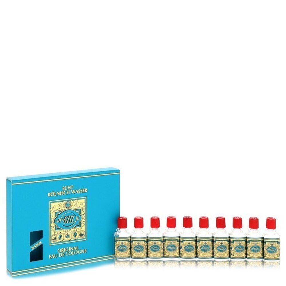 4711 by 4711 Gift Set -- Includes Ten (10) Travel size Eau De Cologne .10 oz  in